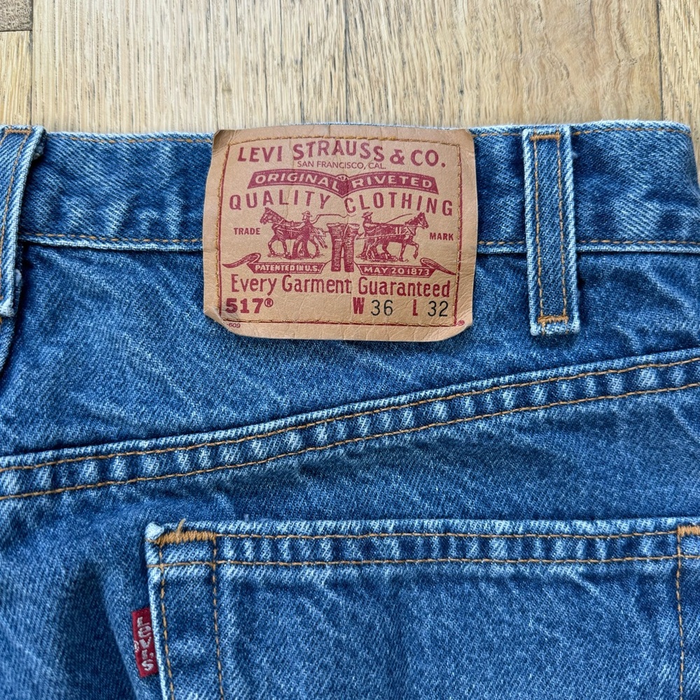 Levis 517 Bootcut Jeans. 36/32 - Picture 3 of 3